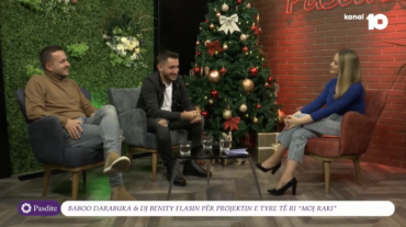 Interview for KANAL 10 in the show “Pasdite”